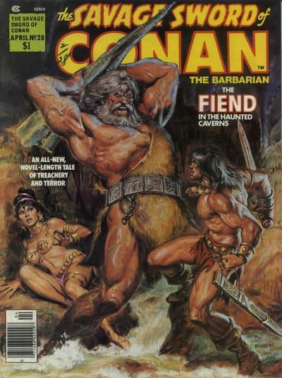 Savage Sword of Conan Vol. 1 #28