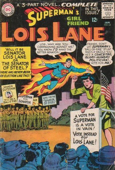 Superman's Girlfriend, Lois Lane Vol. 1 #62