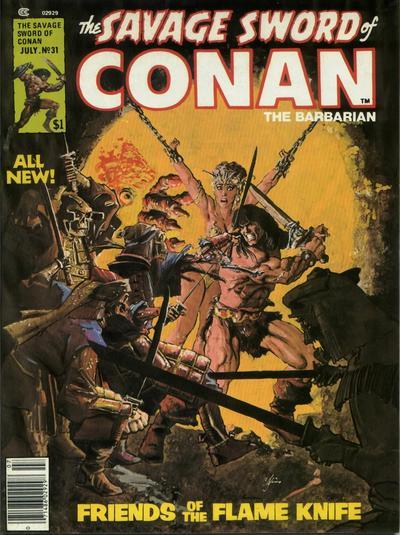 Savage Sword of Conan Vol. 1 #31