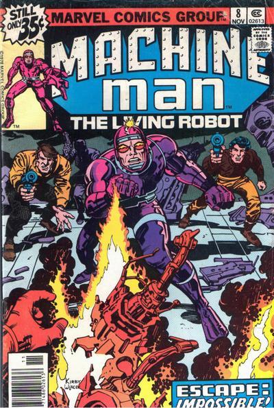 Machine Man Vol. 1 #8