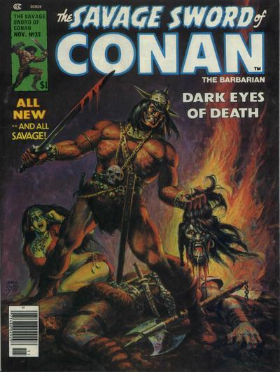 Savage Sword of Conan Vol. 1 #35