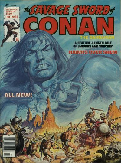 Savage Sword of Conan Vol. 1 #36