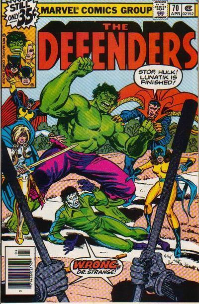 The Defenders Vol. 1 #70