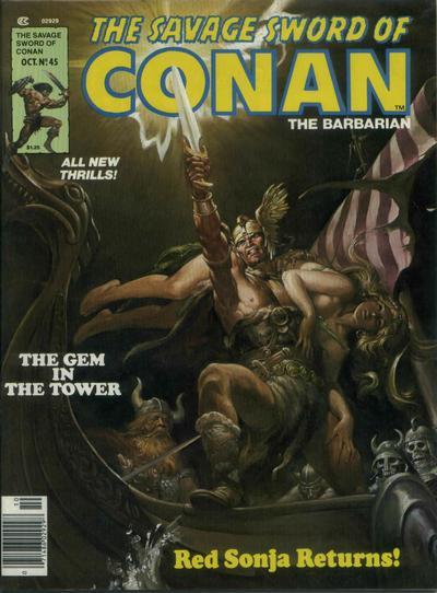 Savage Sword of Conan Vol. 1 #45