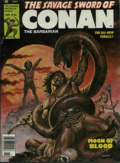 Savage Sword of Conan Vol. 1 #46