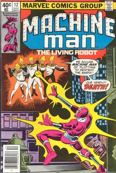 Machine Man Vol. 1 #12