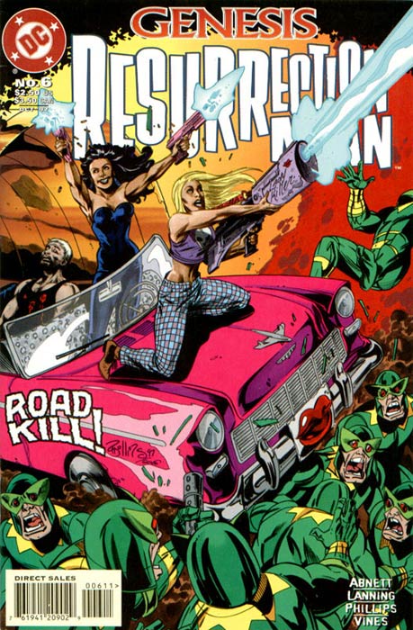 Resurrection Man Vol. 1 #6