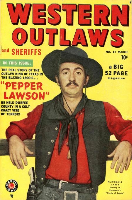 Western Outlaws & Sheriffs Vol. 1 #61