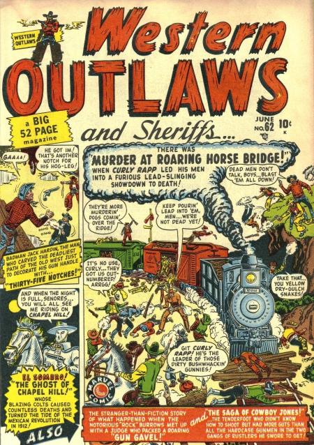 Western Outlaws & Sheriffs Vol. 1 #62