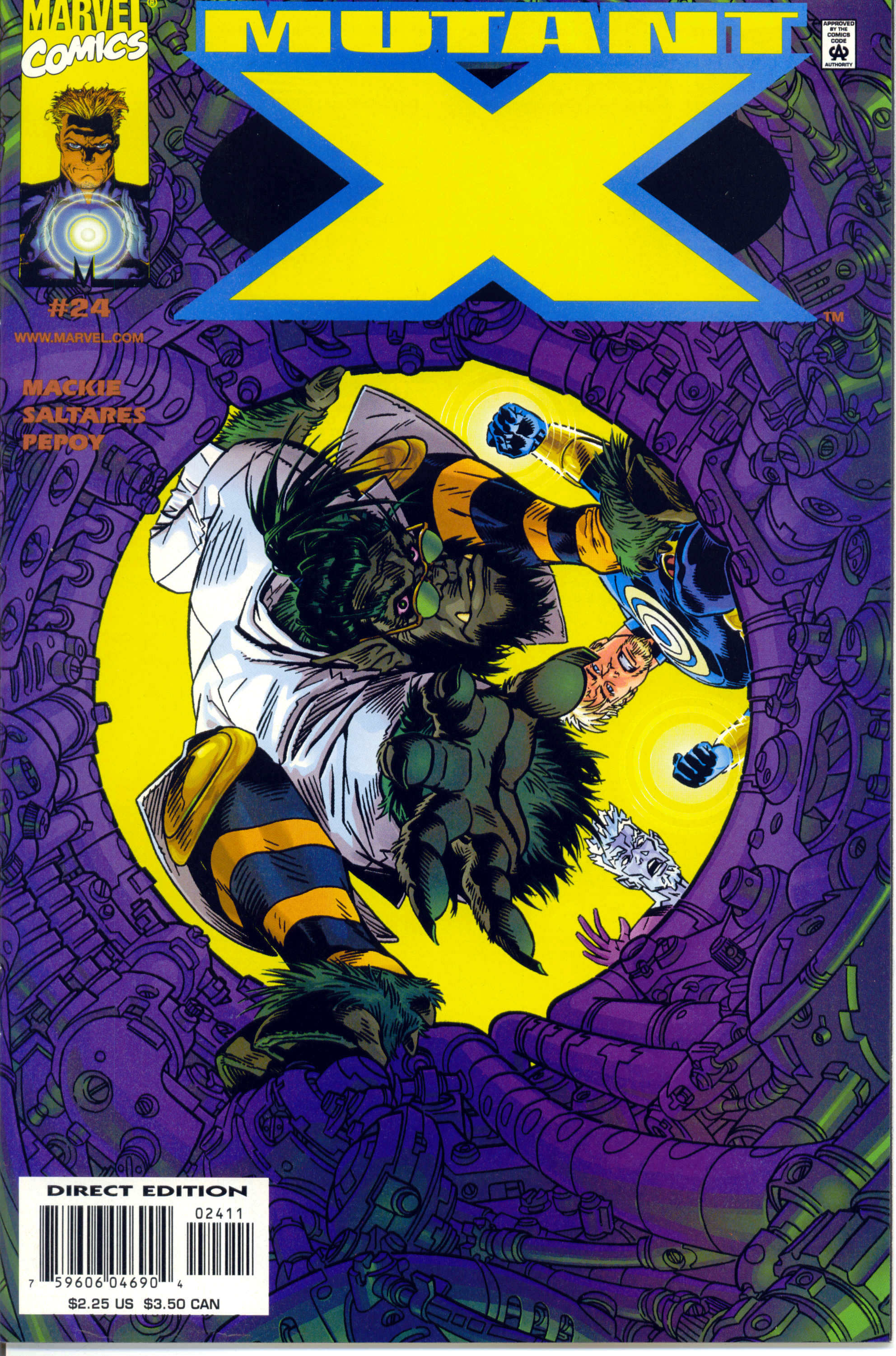 Mutant X Vol. 1 #24