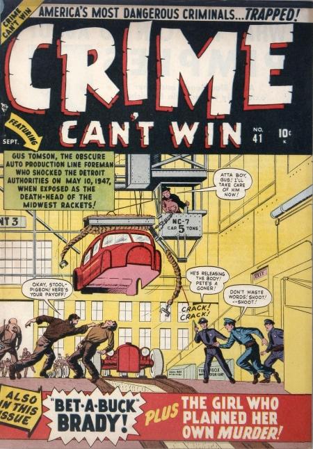 Crime Can't Win Vol. 1 #41