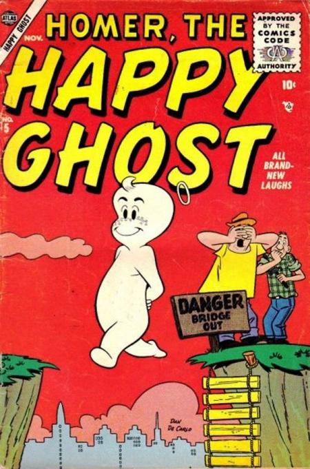 Homer, the Happy Ghost Vol. 1 #5