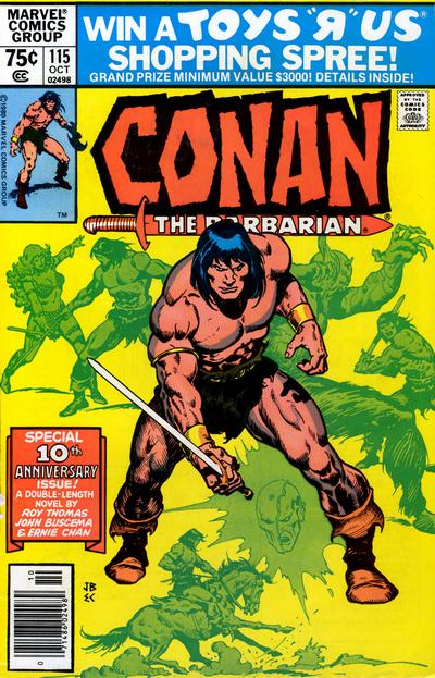 Conan the Barbarian Vol. 1 #115