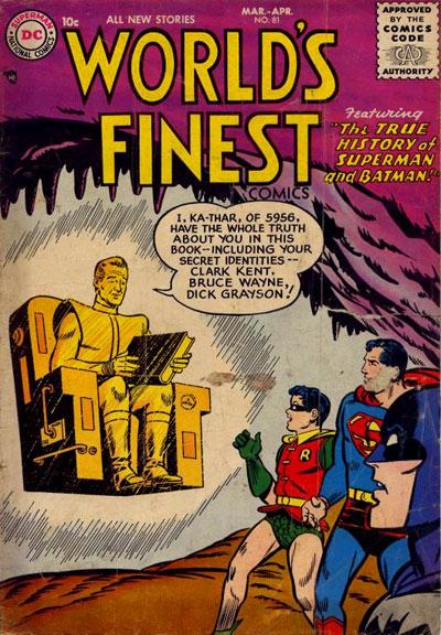 World's Finest Vol. 1 #81