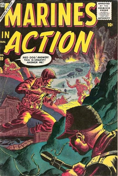 Marines in Action Vol. 1 #10