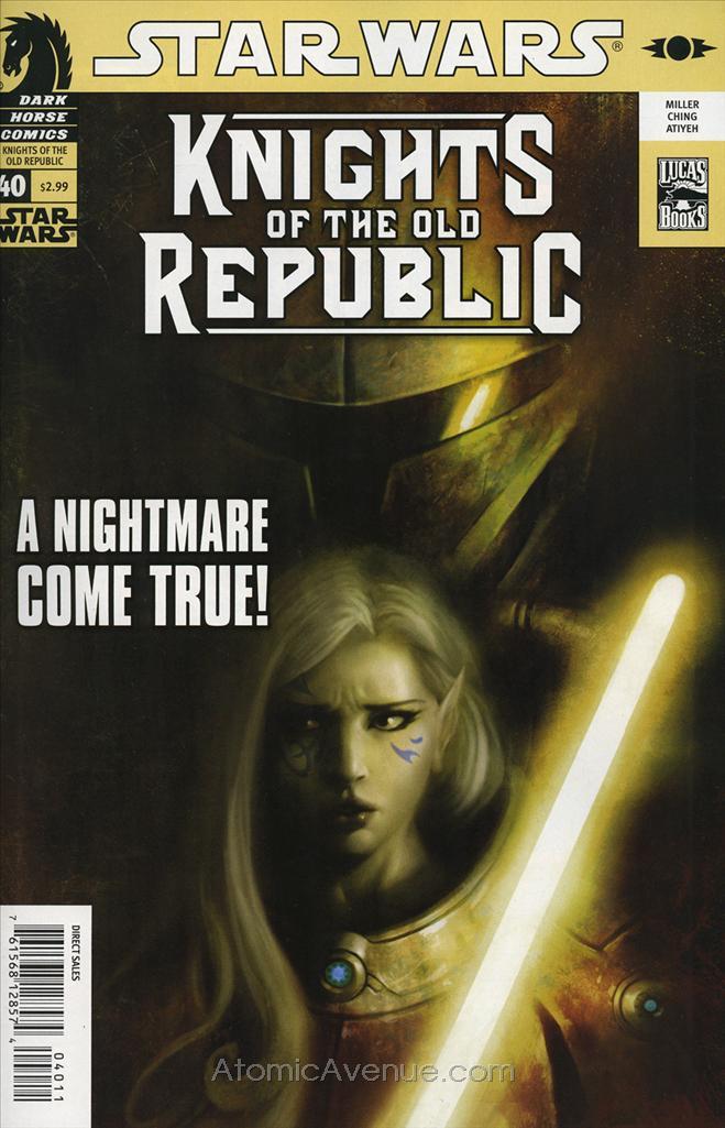 Star Wars Knights of the Old Republic Vol. 1 #40