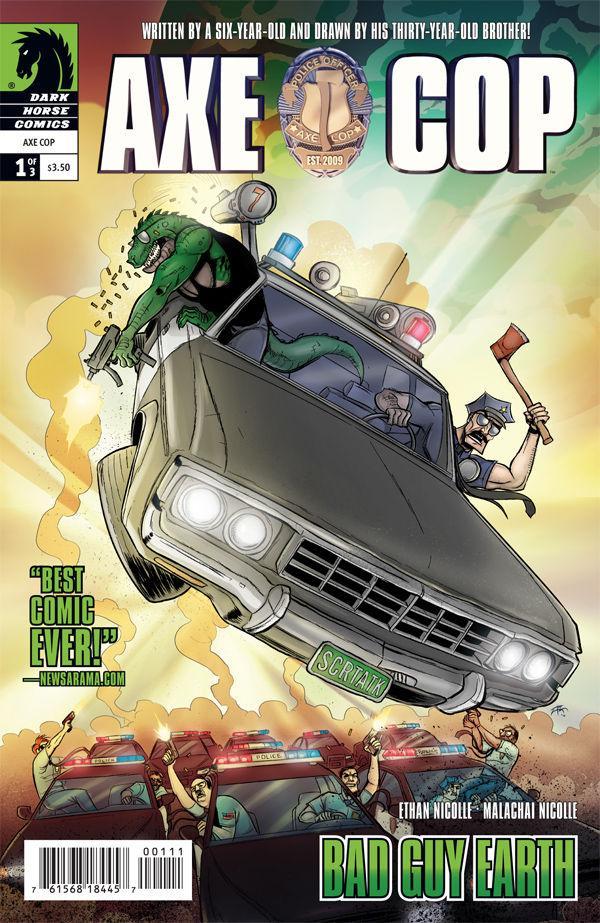 Axe Cop: Bad Guy Earth Vol. 1 #1