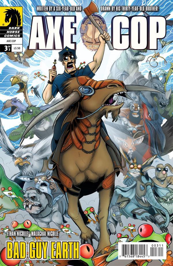 Axe Cop: Bad Guy Earth Vol. 1 #3