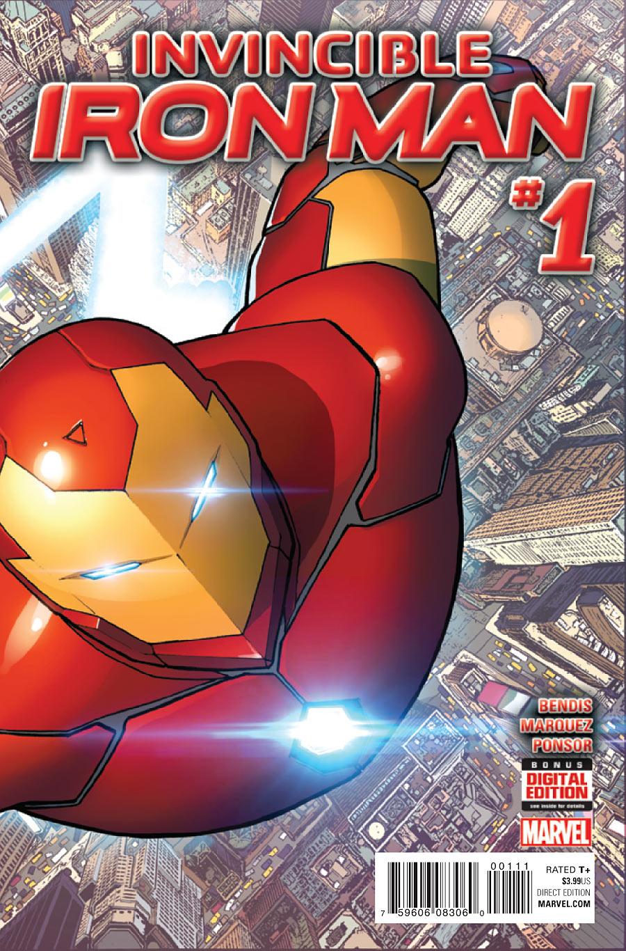 Invincible Iron Man Vol. 2 #1