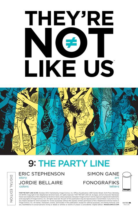 They're Not Like Us Vol. 1 #9