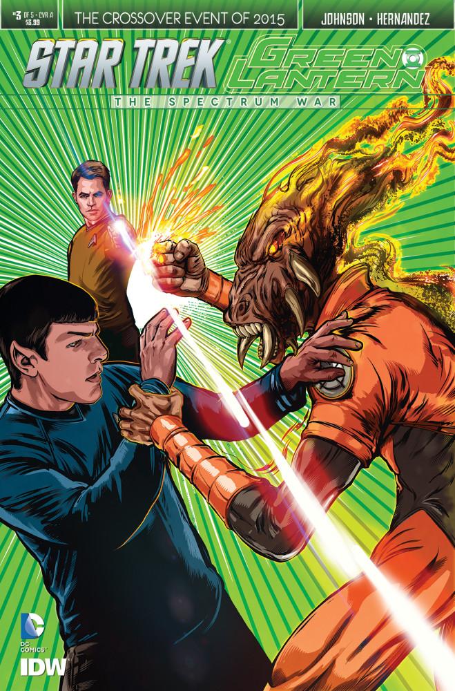 Star Trek/Green Lantern: The Spectrum War Vol. 1 #3
