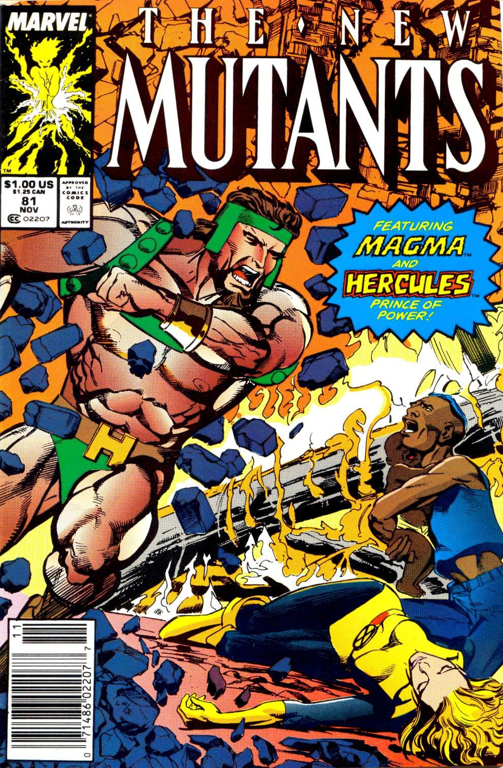 The New Mutants Vol. 1 #81