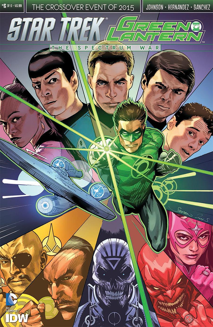 Star Trek/Green Lantern: The Spectrum War Vol. 1 #6