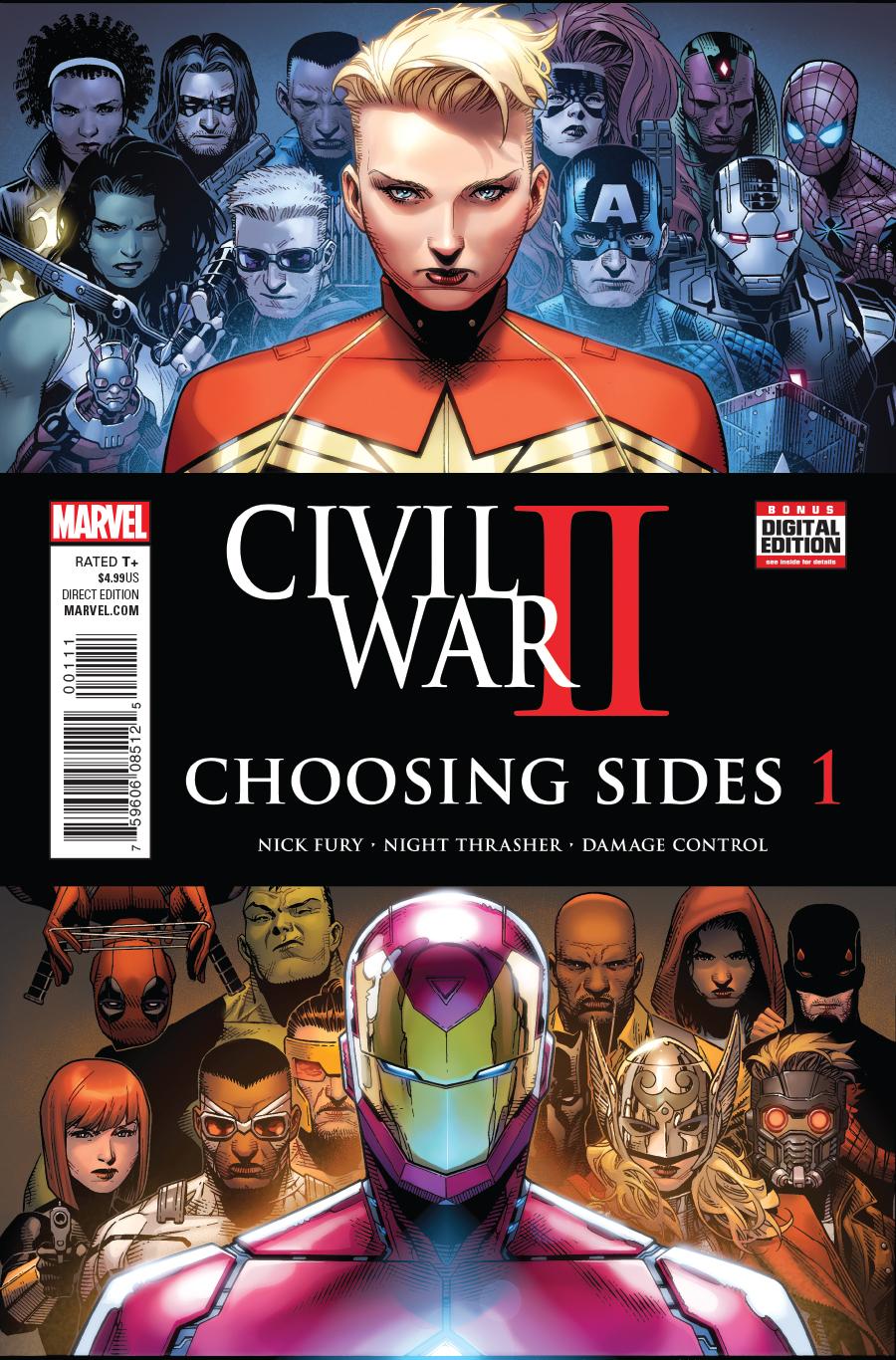 Civil War II: Choosing Sides Vol. 1 #1