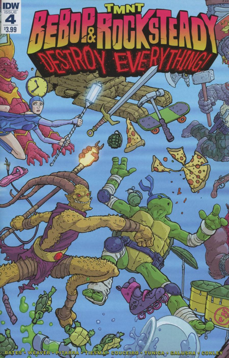 Teenage Mutant Ninja Turtles Bebop & Rocksteady Destroy Everything Vol. 1 #4