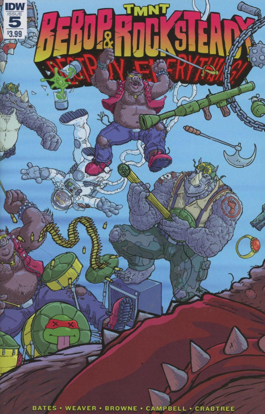 Teenage Mutant Ninja Turtles Bebop & Rocksteady Destroy Everything Vol. 1 #5