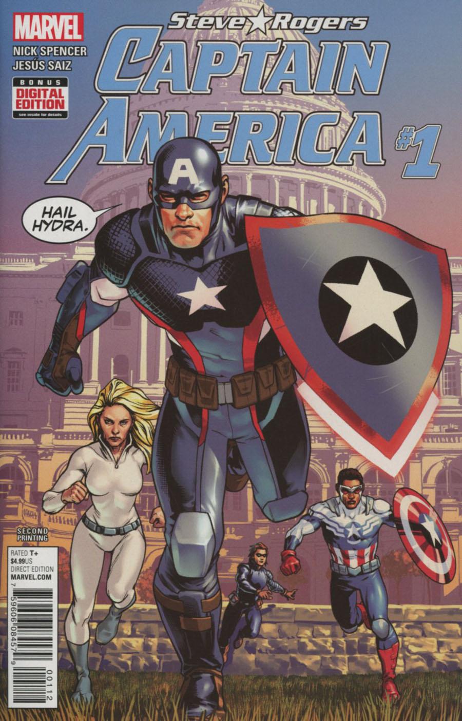 Captain America Steve Rogers Vol. 1 #1
