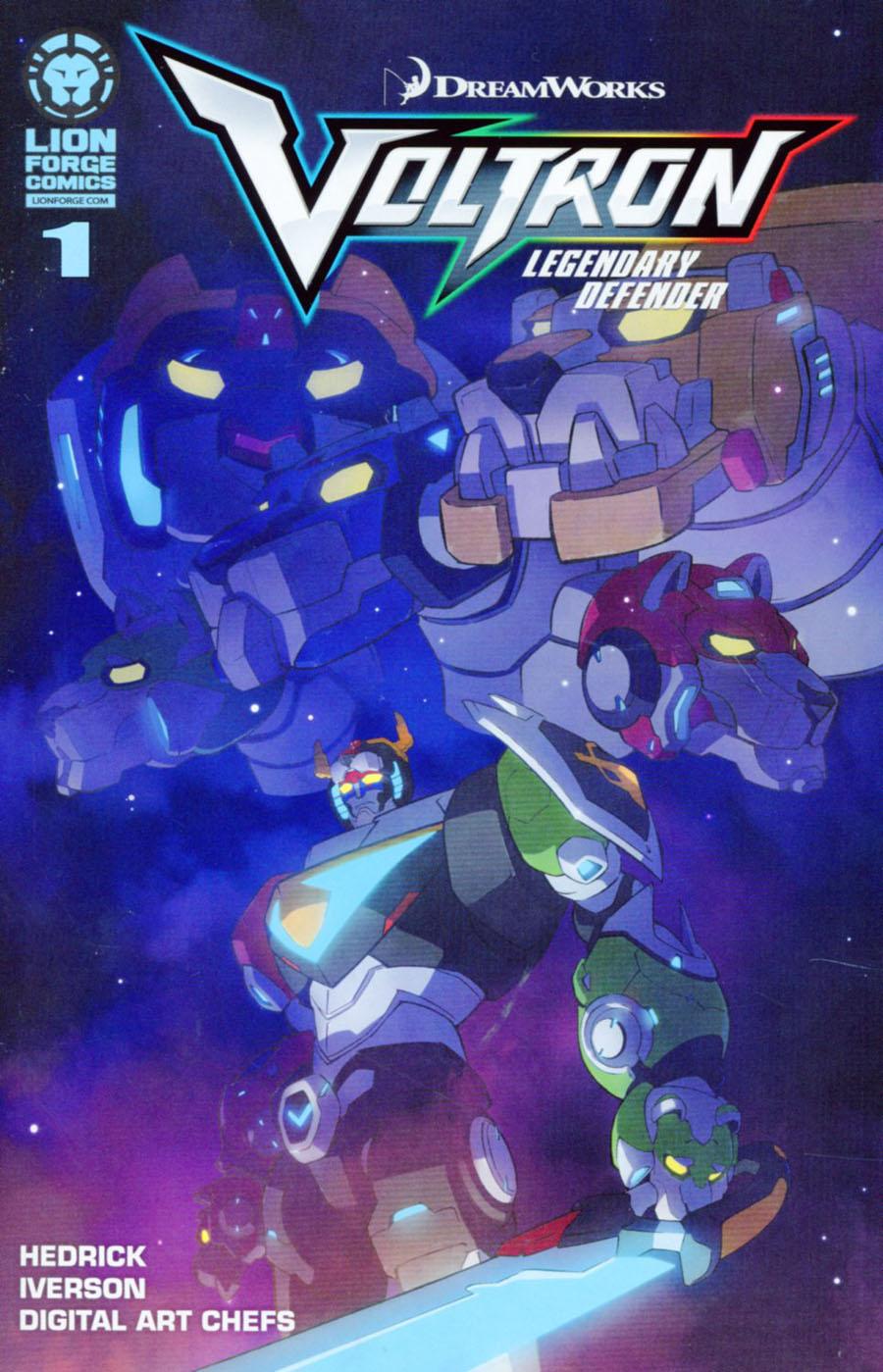 Voltron Legendary Defender Vol. 1 #1