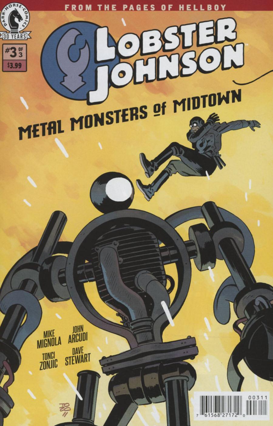 Lobster Johnson Metal Monsters Of Midtown Vol. 1 #3