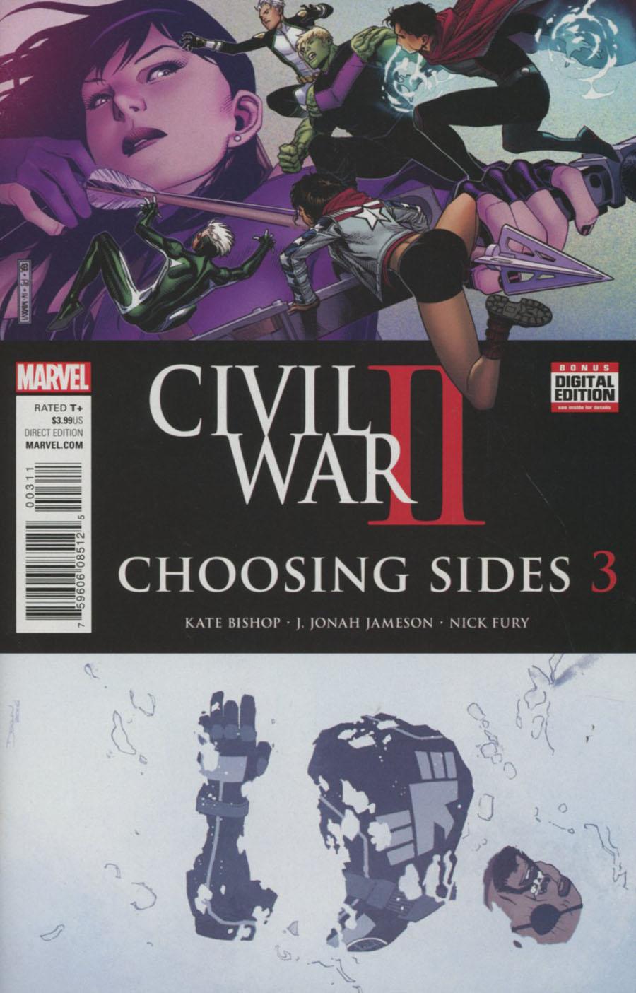Civil War II Choosing Sides Vol. 1 #3