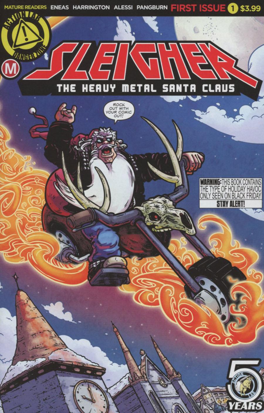 Sleigher Heavy Metal Santa Claus Vol. 1 #1