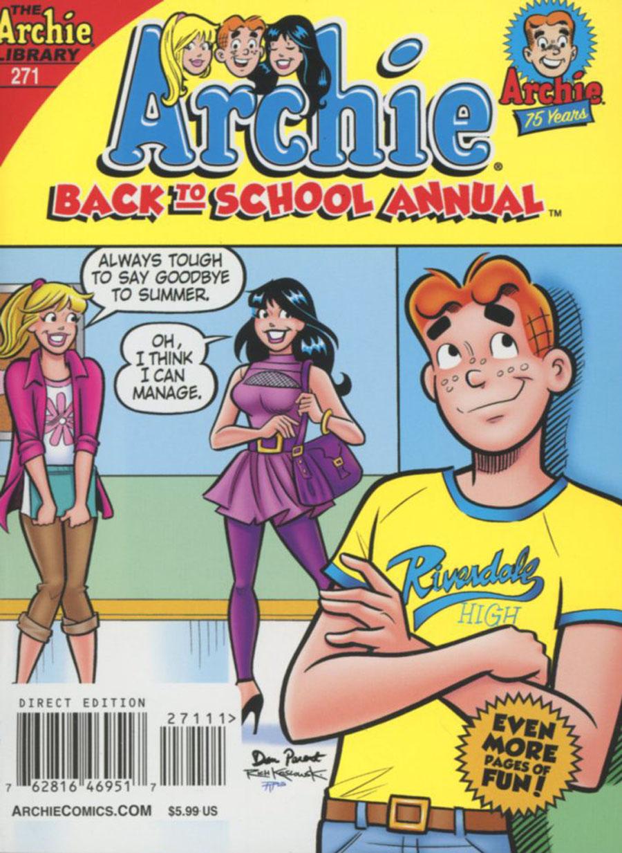 Archie Back To School  Digest Vol. 1 #271
