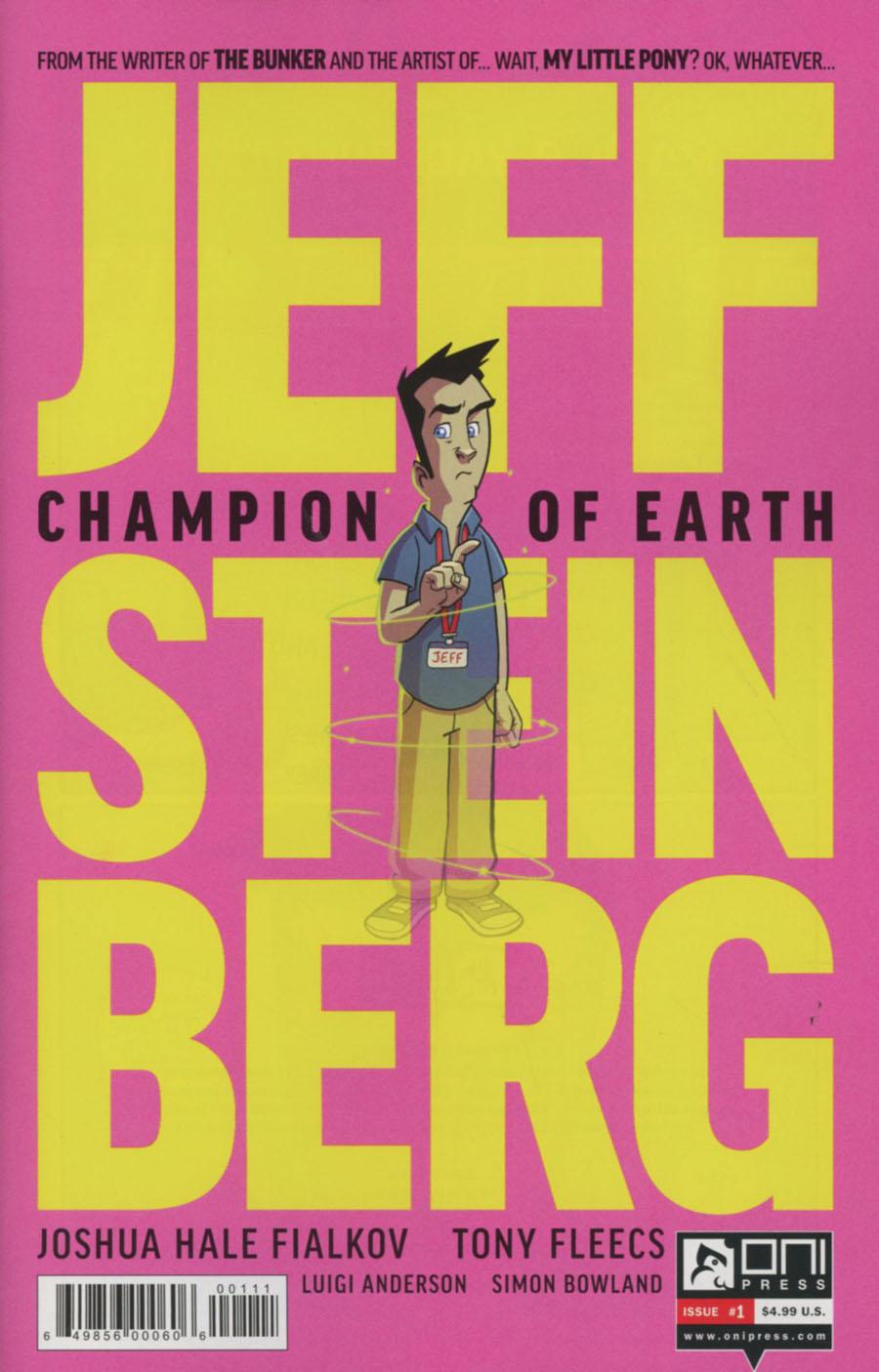 Jeff Steinberg Champion Of Earth Vol. 1 #1