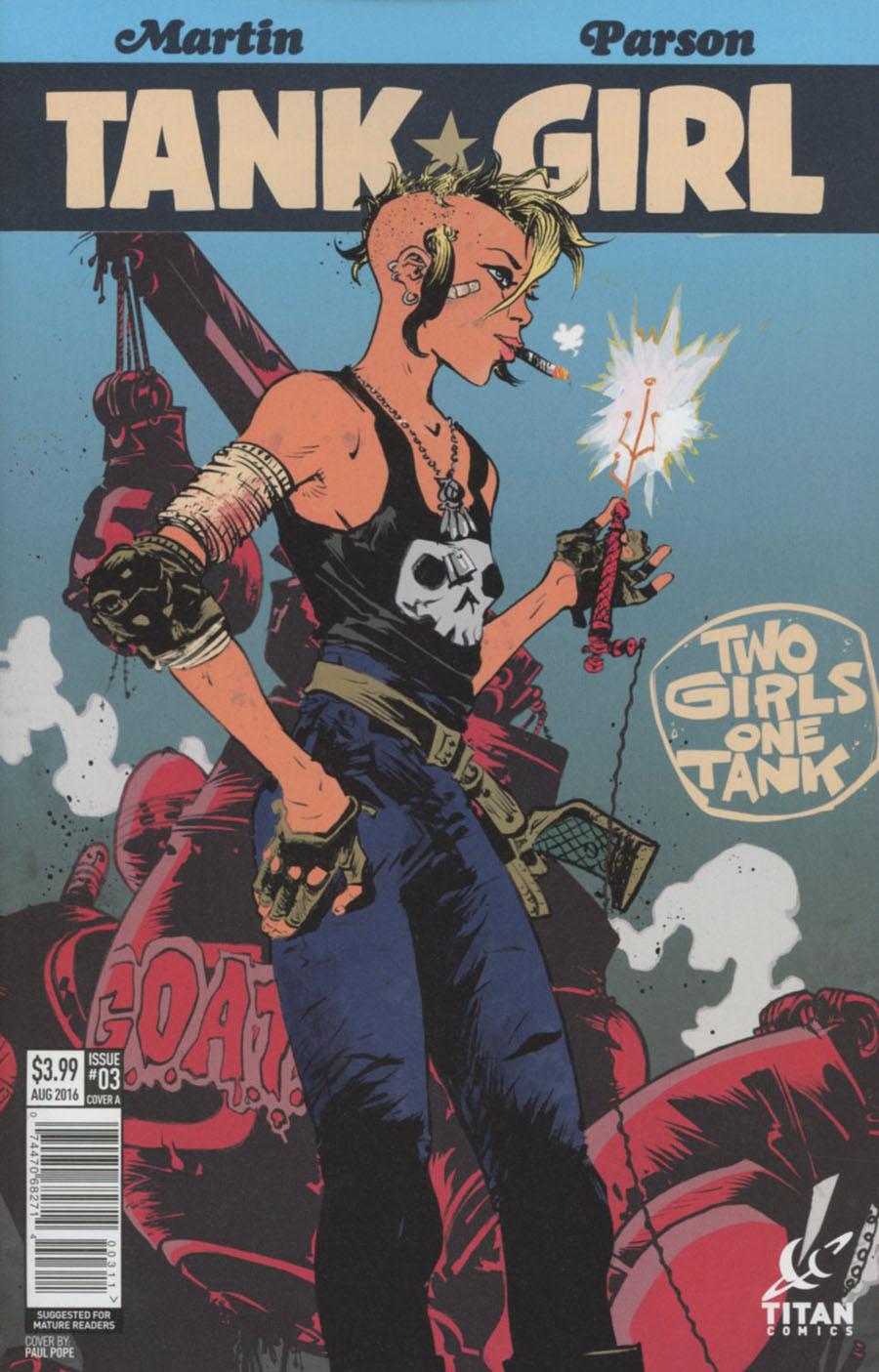 Tank Girl Two Girls One Tank Vol. 1 #3