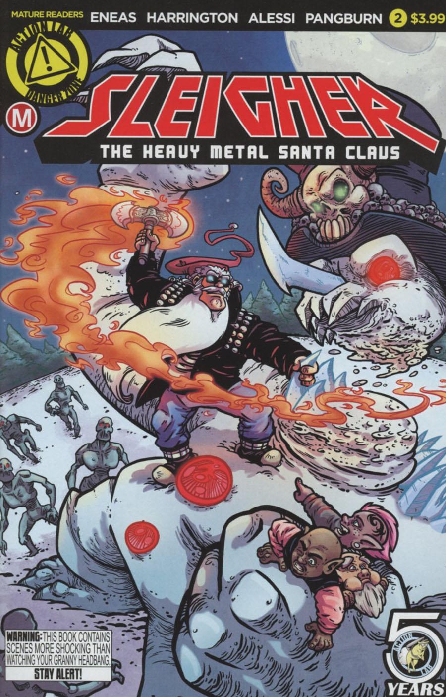Sleigher Heavy Metal Santa Claus Vol. 1 #2