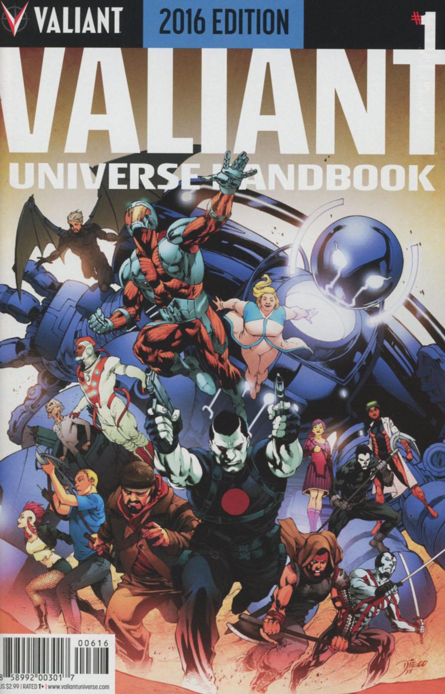 Valiant Universe Handbook 2016 Edition Vol. 1 #1