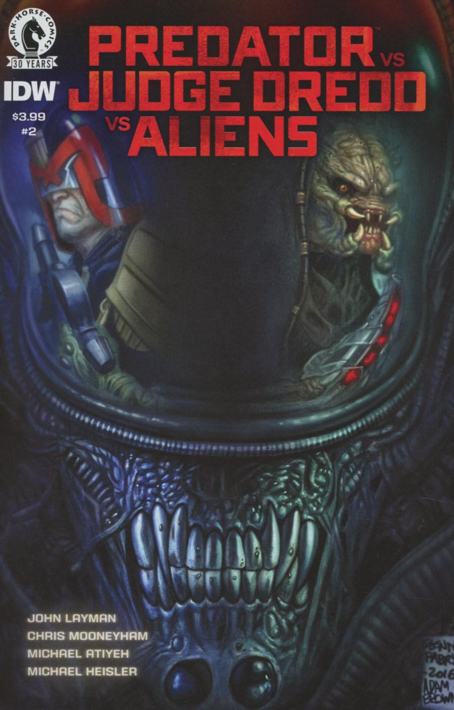 Predator vs Judge Dredd vs Aliens Vol. 1 #2