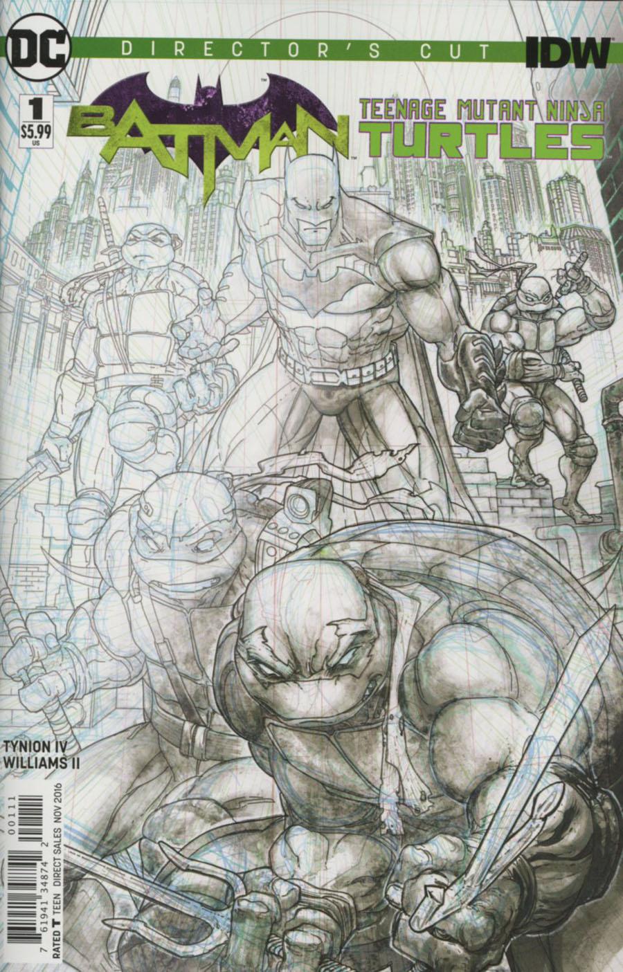Batman Teenage Mutant Ninja Turtles Directors Cut Vol. 1 #1