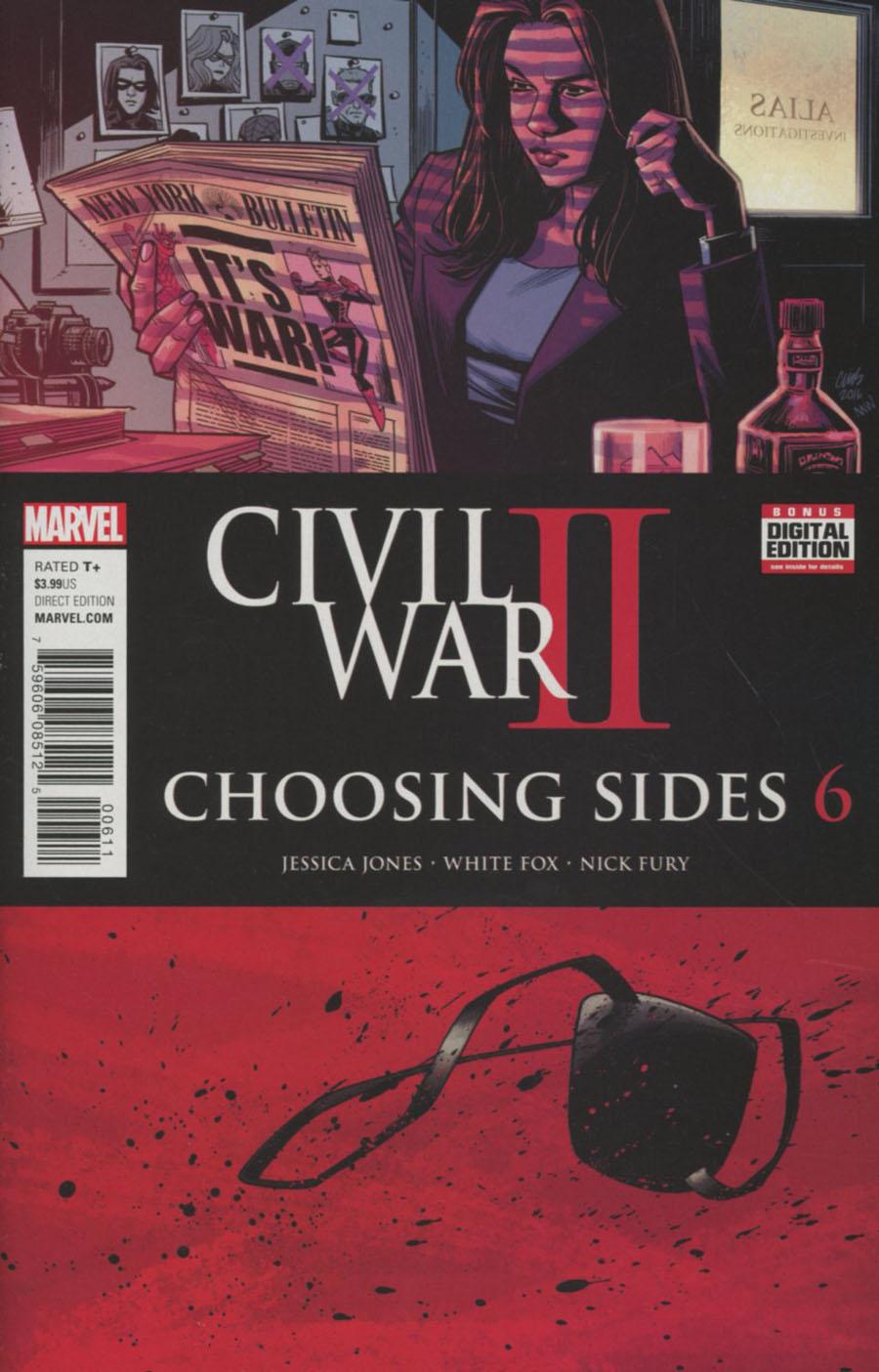 Civil War II Choosing Sides Vol. 1 #6