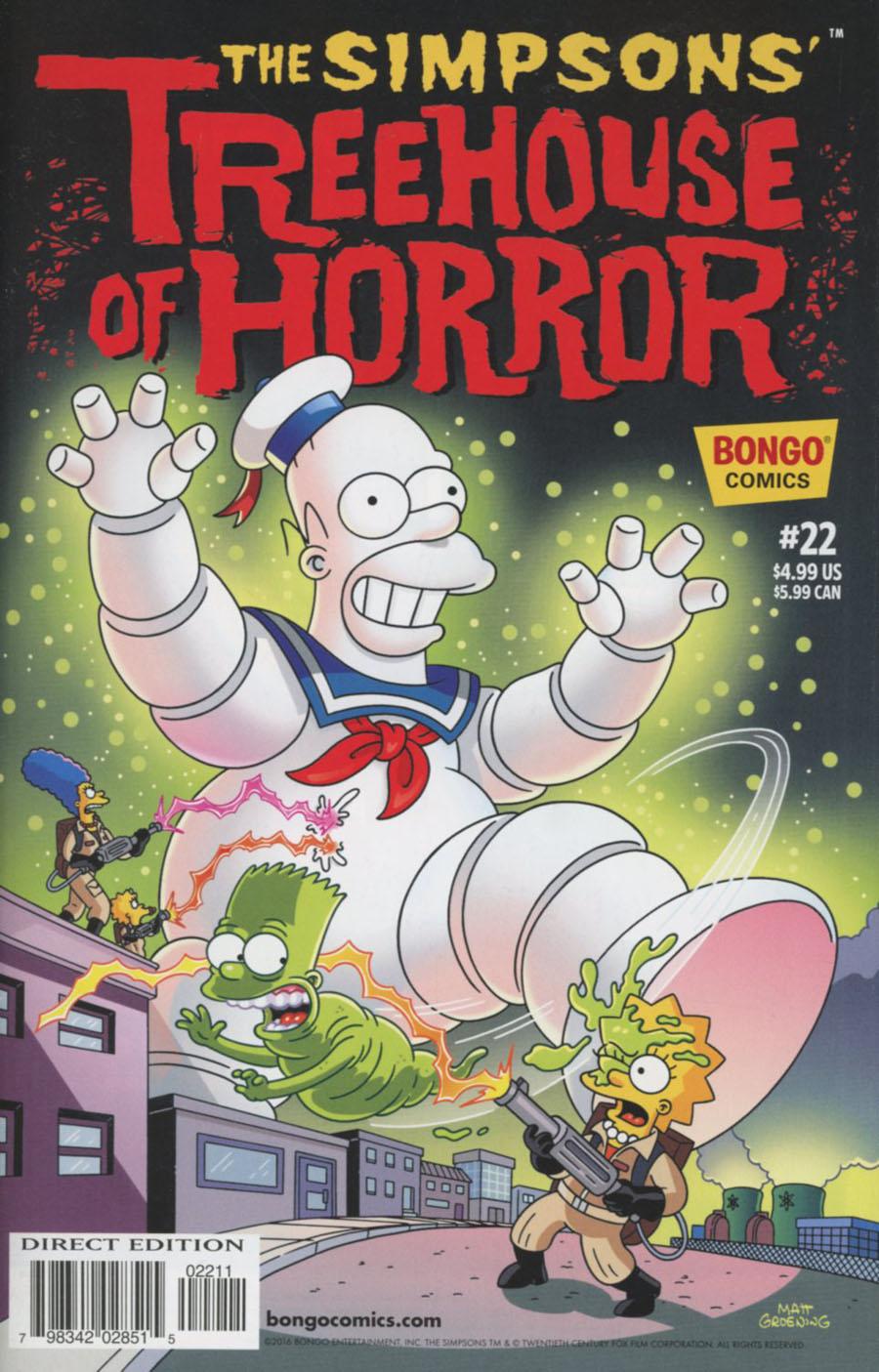 Simpsons Treehouse Of Horror Vol. 1 #22