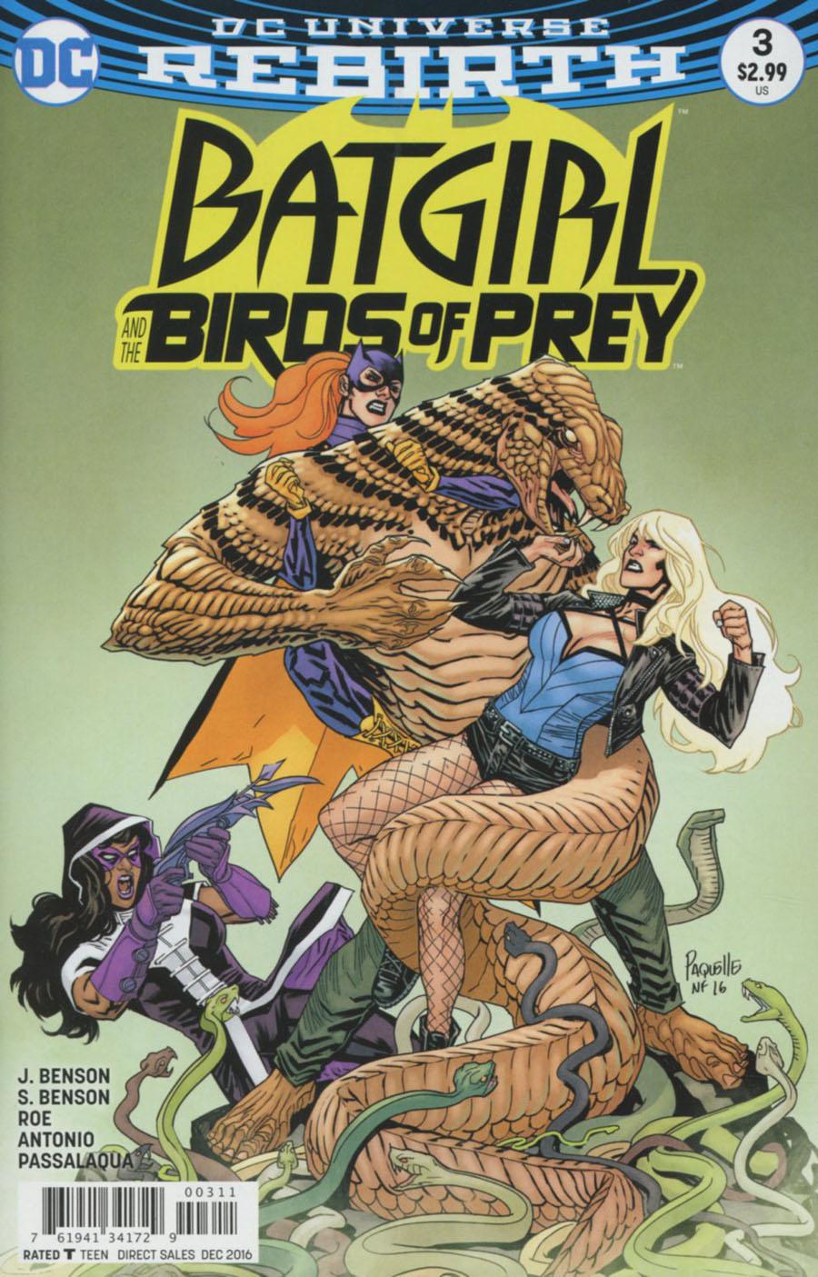 Batgirl And The Birds Of Prey Vol. 1 #3