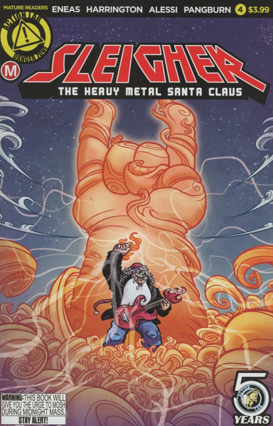 Sleigher Heavy Metal Santa Claus Vol. 1 #4