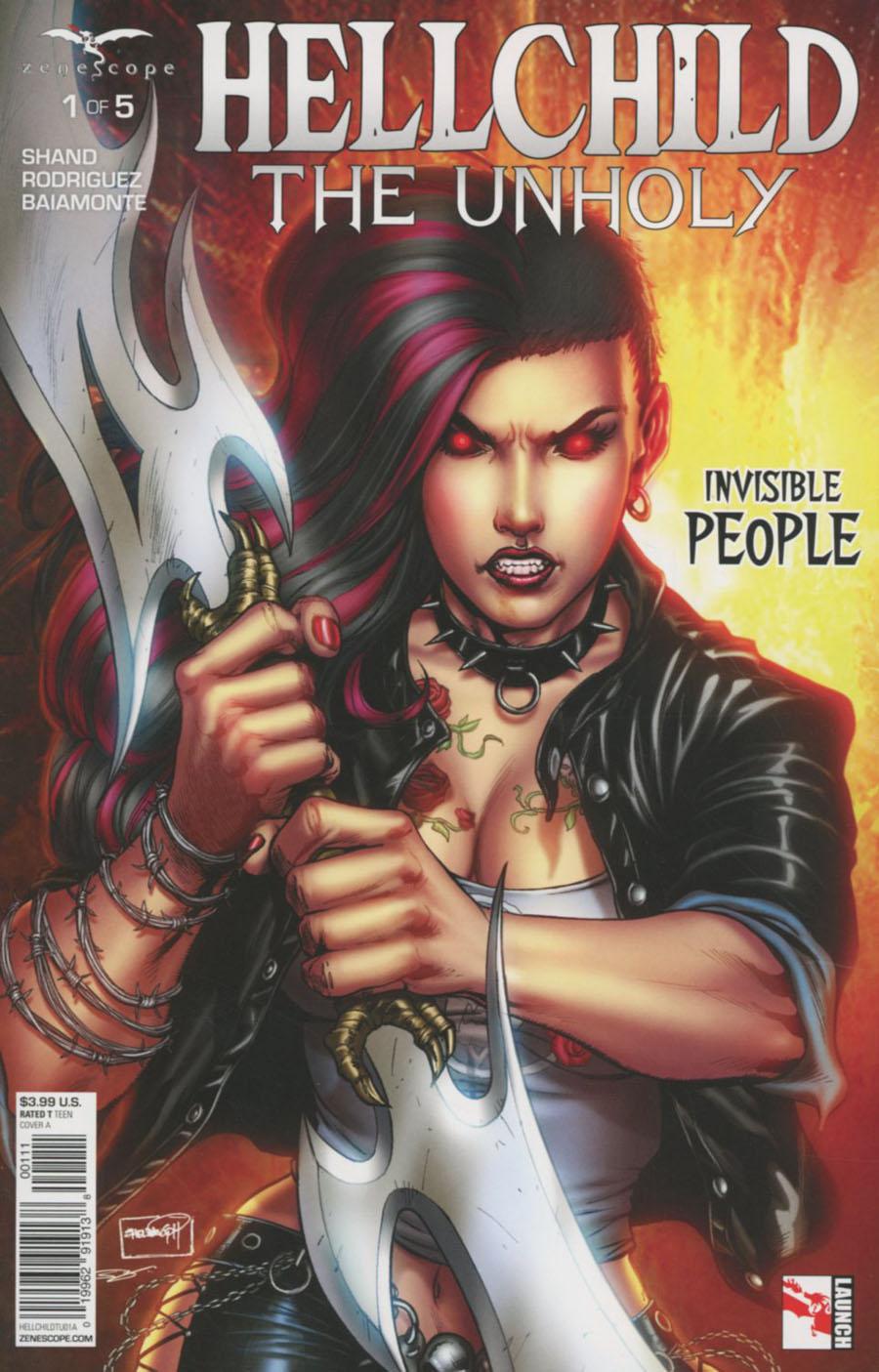 Grimm Fairy Tales Presents Hellchild The Unholy Vol. 1 #1