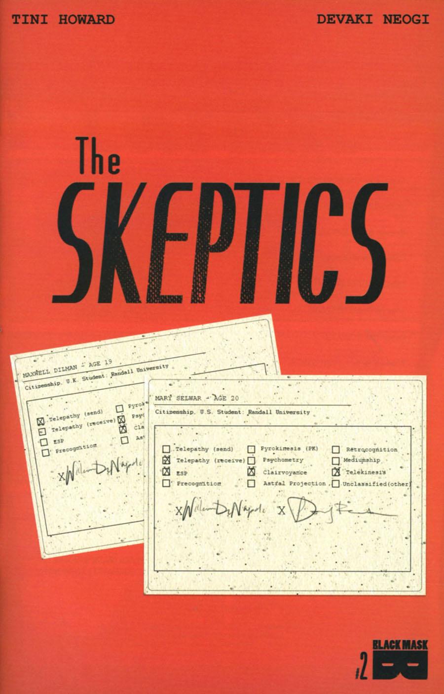 Skeptics Vol. 1 #2