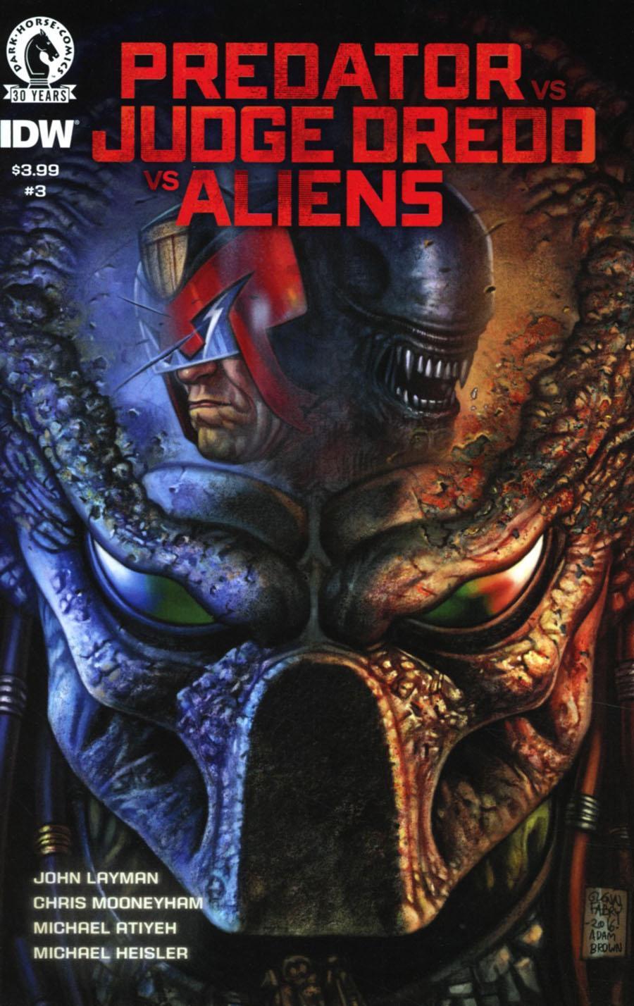 Predator vs Judge Dredd vs Aliens Vol. 1 #3