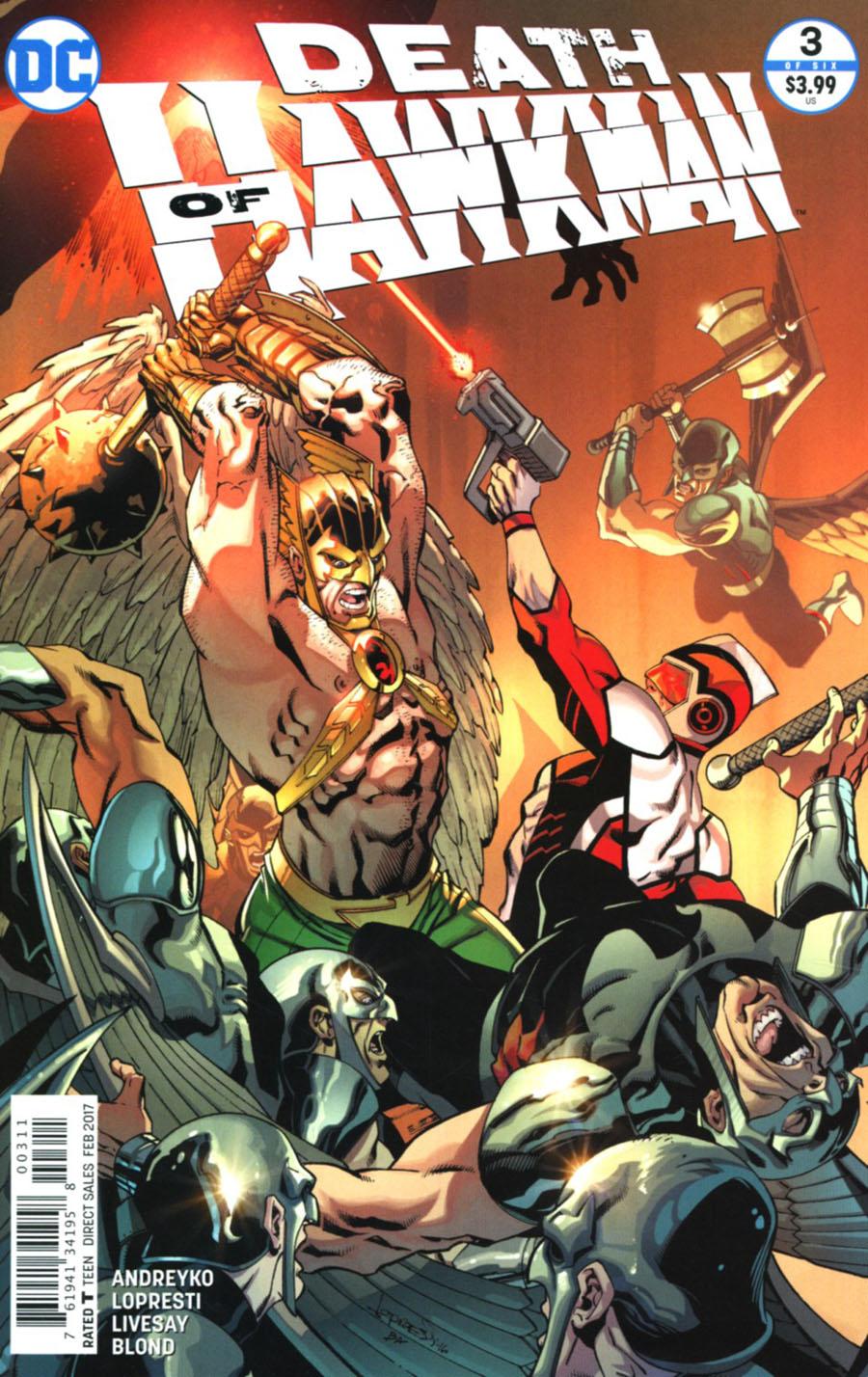 Death Of Hawkman Vol. 1 #3